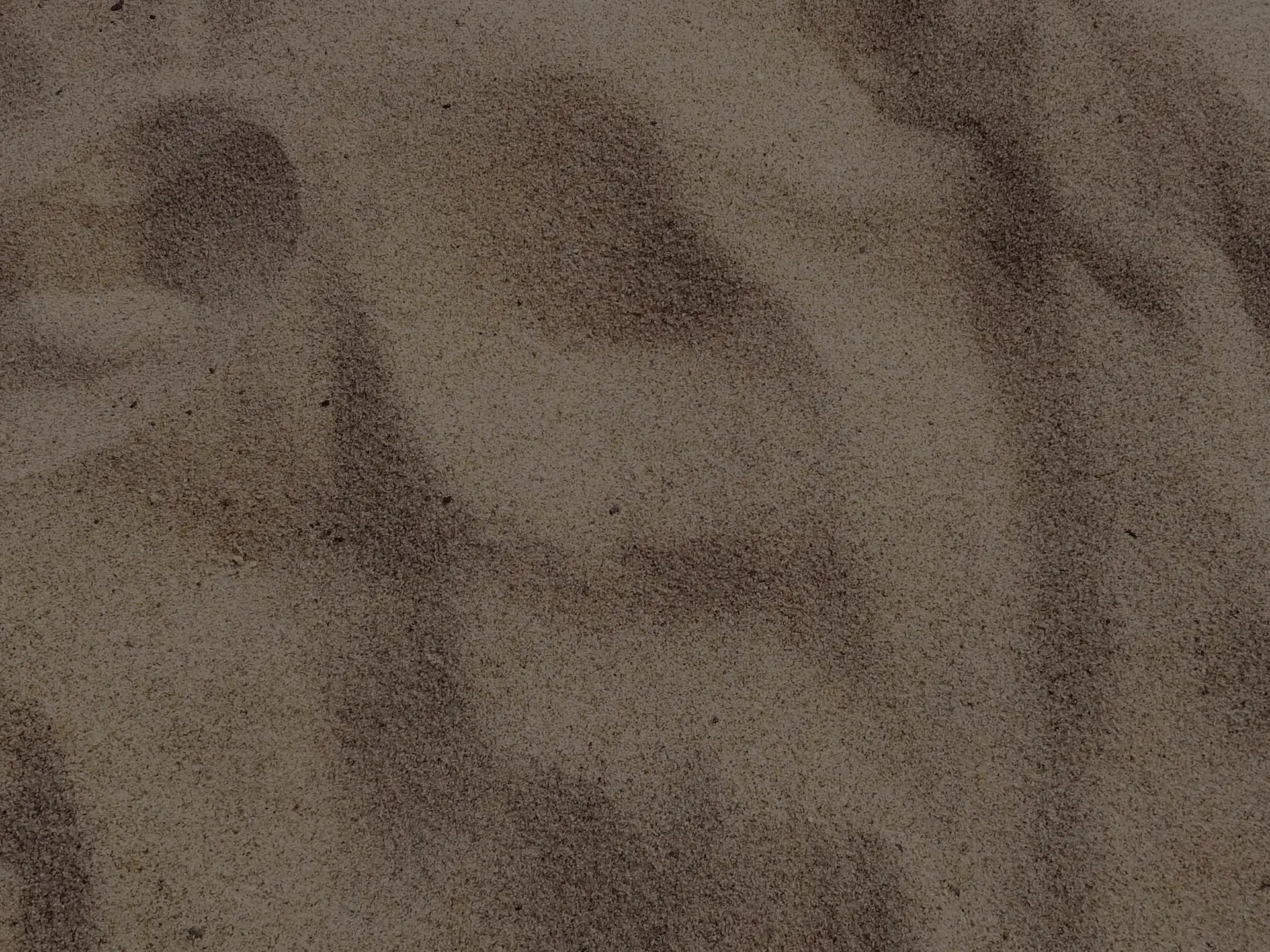 Fokus-Bild von Sand.