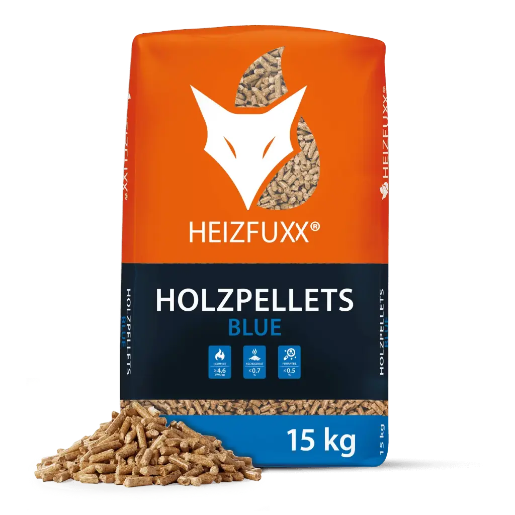 Heizfuxx Holzpellets Blue 15 kg